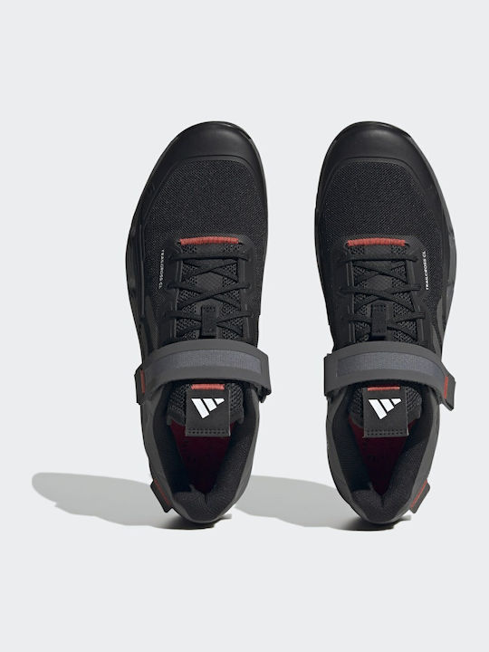 adidas 5.10 Trailcross Clip-In Унисекс Ниски Велосипедни обувки Планински Черен Основен черен / сив три / червен