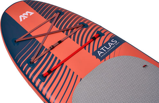 Aqua Marina Atlas Φουσκωτή Σανίδα SUP με Μήκος 3.66m Πορτοκαλί