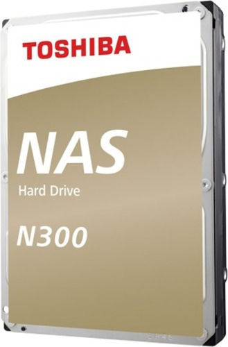 Toshiba N300 4TB HDD Hard Drive 3.5" SATA III 7200rpm with 128MB Cache for NAS HDWG440EZSTA
