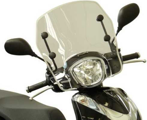 Fabbri Затъмнен визьор Мотоциклет Summer Top Light за Honda SH 125 2973/LD
