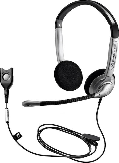 Sennheiser On Ear Multimedia Ακουστικά με μικρόφωνο και σύνδεση 3.5mm Jack 005356