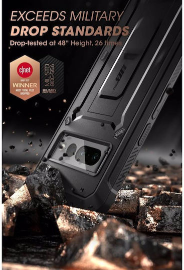 Supcase Unicorn Beetle Pro 360 Full Cover Plastic Set with Glass Black (Google Pixel 7 Pro)