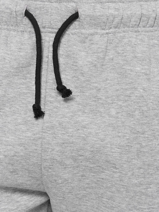 Portessie Sweatpants with Elastic Marl Grey/Black