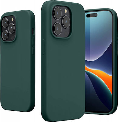 KWmobile Silicone Back Cover Blue Green (iPhone 14 Pro)