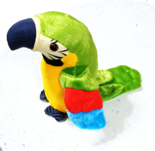 Plush Parrot Green 22 cm