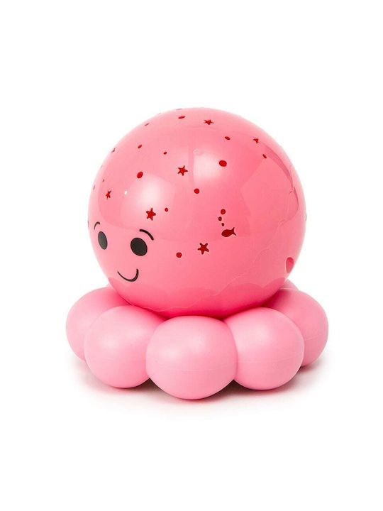 Cloud b Φωτάκι Νυκτός LED Twinkles to Go Octo Ροζ