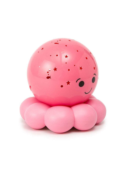 Cloud b Φωτάκι Νυκτός LED Twinkles to Go Octo Ροζ