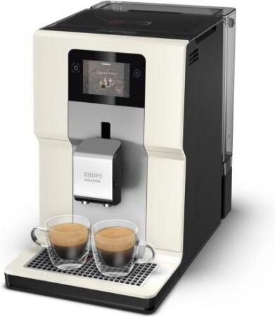Krups Intuition Preference 1450W Налягане 15бар с мелачка Бяла
