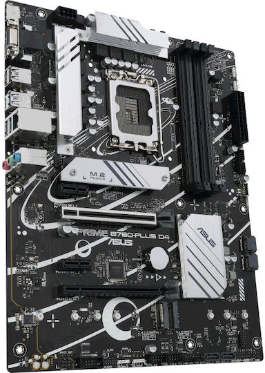 Asus Prime B760-Plus D4 Motherboard ATX με Intel 1700 Socket 90MB1CW0-M0EAY0