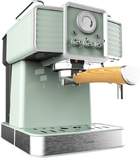Cecotec Express Power Espresso 20 Traditional Espressomaschine 1350W Druck 20bar Light Green