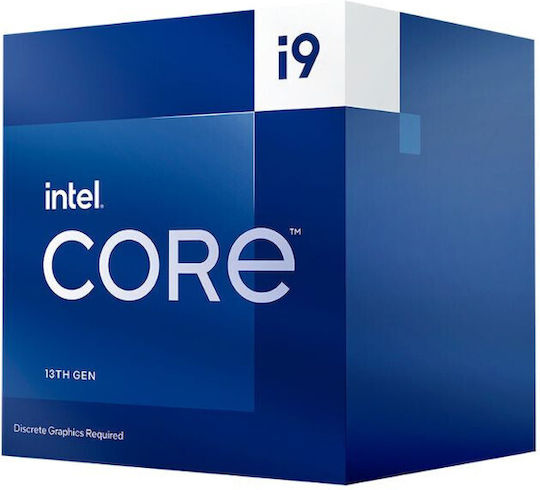 Intel Core i9-13900F 1.5GHz Επεξεργαστής 24 Πυρήνων για Socket 1700 σε Κουτί με Ψύκτρα