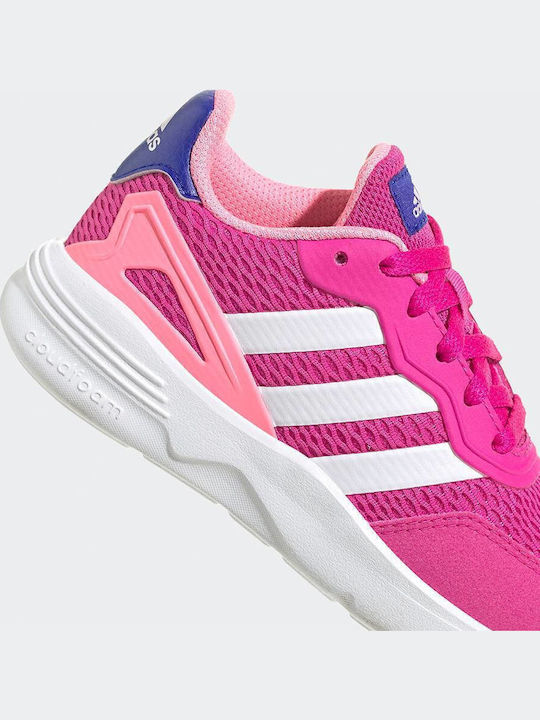 Nebzed K Kids Sports Shoes Running with Laces Fuchsia