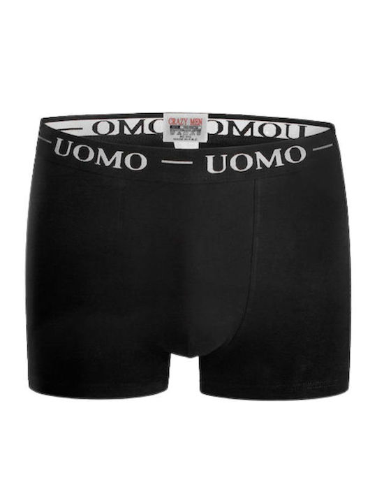 Slipuri pentru bărbați Total negru 3Pachet