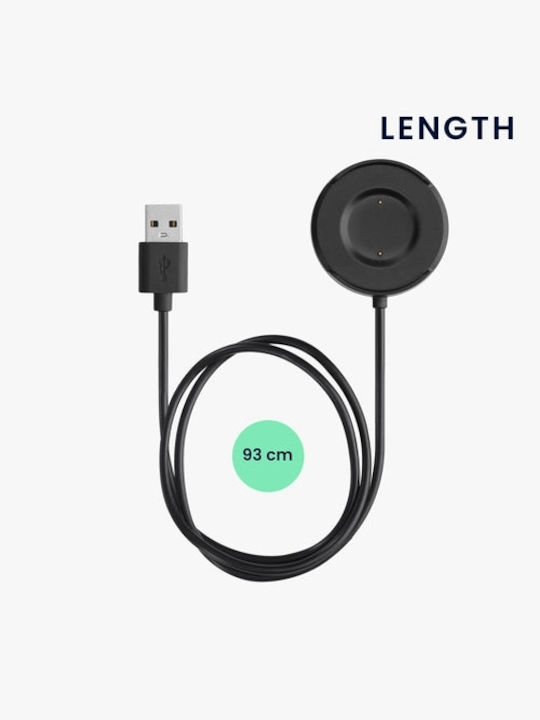 KWmobile Încărcător pentru Vivo Watch 2 Negrus