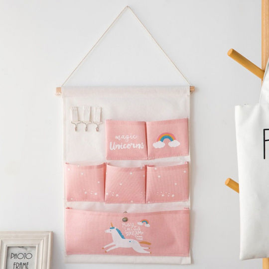 Loco Unicorn Wall Banner Pink