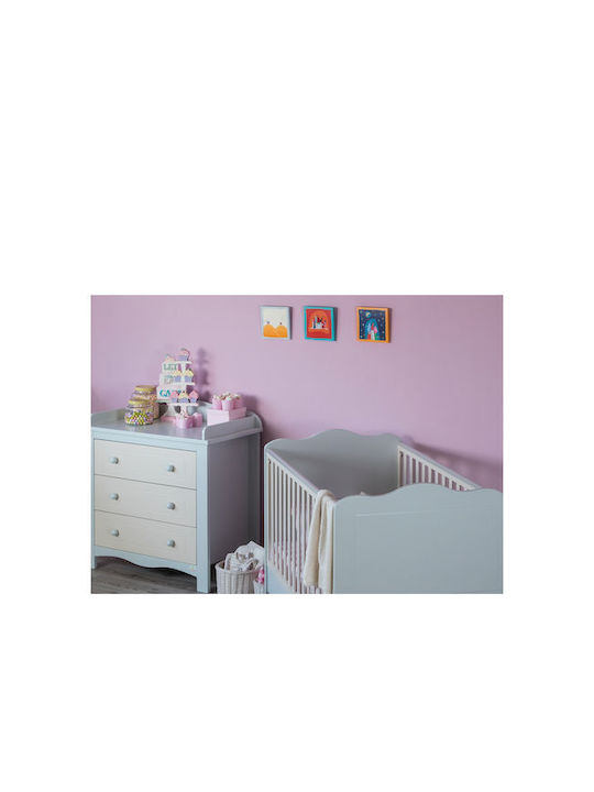 Santa Bebe Rigel Σετ Βρεφικού Δωματίου με Κρεβάτι & Συρταριέρα Λευκό / Εκρού