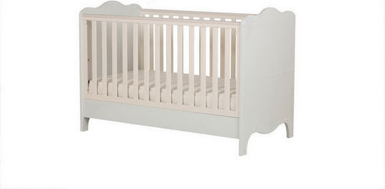 Santa Bebe Rigel Комплекти бебешки мебели с Креват и Комод Бял / Екрю