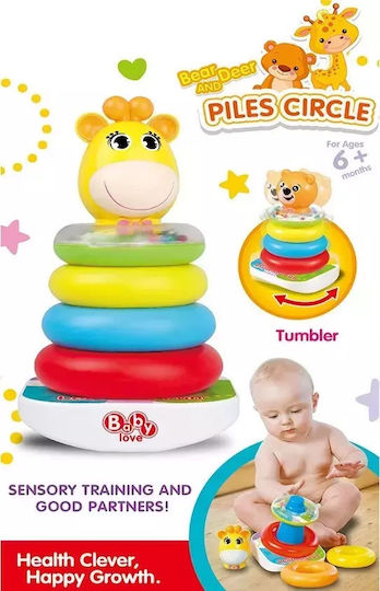 Moni Stapelspielzeug für 6++ Monate Hirsche