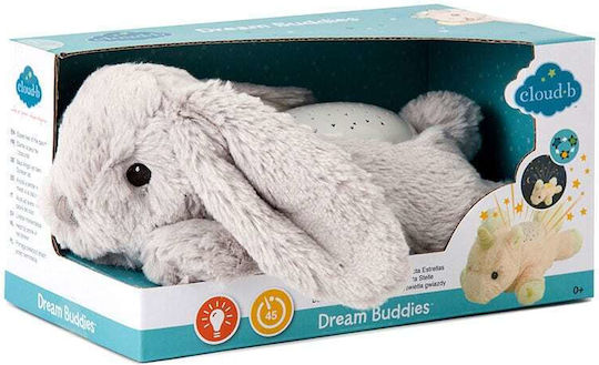 Cloud b Παιχνίδι Ύπνου Dream Buddies Bunny από Ύφασμα με Φως για Νεογέννητα