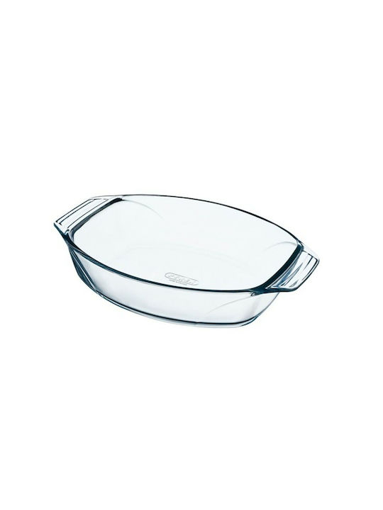 Pyrex 410 Irresistible Glass Oval Heat-Resistant Cookware 30x21x7cm