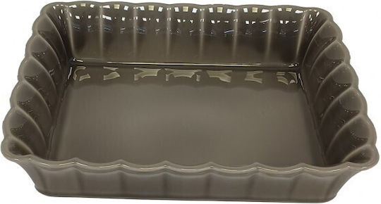 Marva Betty Rectangular Vas de Gătit Rezistent la Căldură Ceramică 35x27cm 1buc