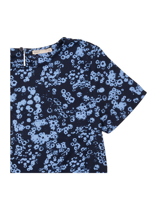 Kids' Shirt Short Sleeve Blue Koglino