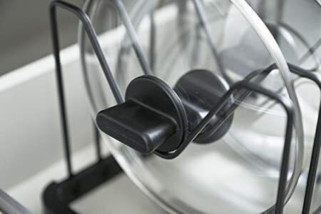 Yamazaki Cabinet Dish Rack Metallic 45x20x17.5cm Black