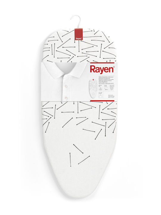 Rayen 6036 Ironing Board for Steam Iron Tabletop 73.5x31.5cm