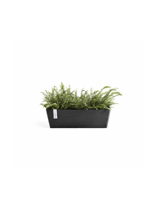 Ecopots Bruges 55 Ζαρντινιέρα Dark Grey 55x17cm