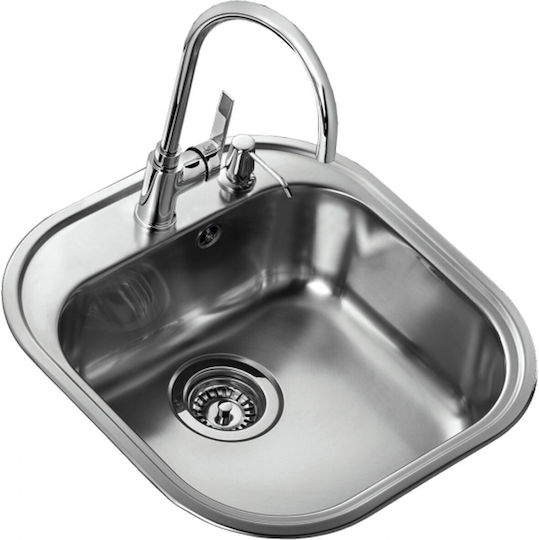 Teka Stylo 1C Ένθετος Inox Μ46.5xΠ48.5cm Teka Stylo 1C Ένθετος Inox Μ46.5xΠ48.5cm