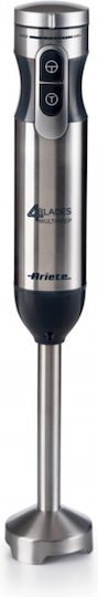 Ariete Multiprep Ραβδομπλέντερ με Ανοξείδωτη Ράβδο 1000W Ασημί