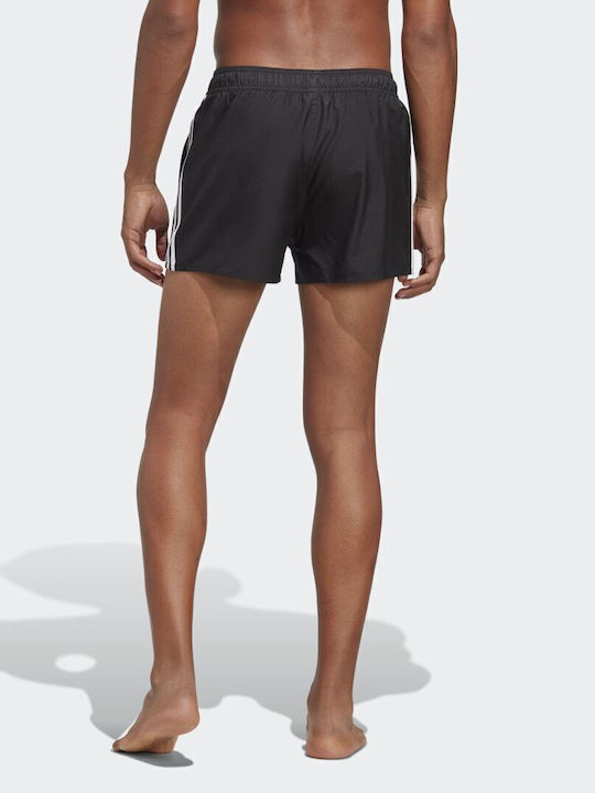 adidas 3-Stripes CLX Ανδρικό Μαγιό Σορτς Μαύρο