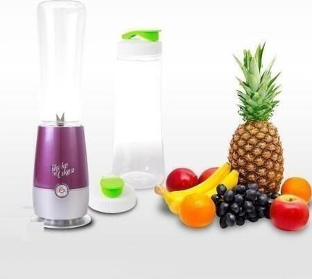 Shake N Take Bottle 3 Blender with Plastic Jug 500 ml Green
