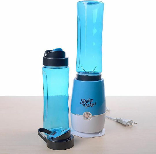 Shake N Take Bottle 3 Blender with Plastic Jug 500 ml Green