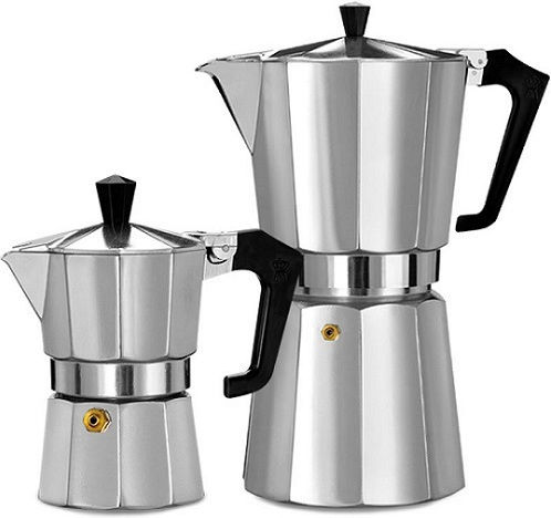 Pezzetti Italexpress Μπρίκι Espresso 3cups Ασημί