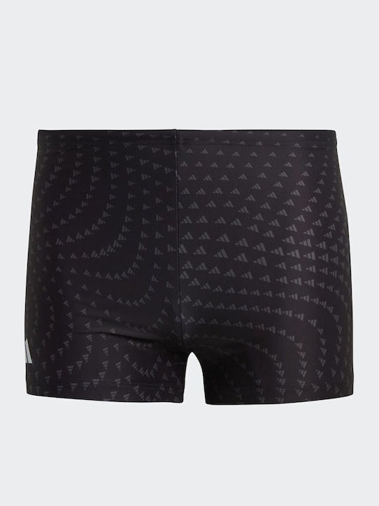 Performance Men's Swimwear Shorts Black / Grey Six with Patterns