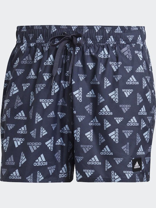 Performance Men's Swimwear Shorts Shadow Navy / Blue Dawn with Patterns