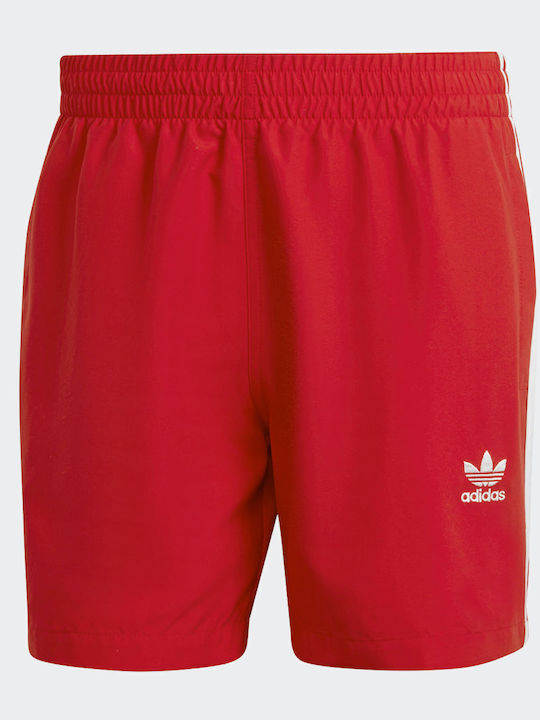 Originals Adicolor 3-Stripes Ανδρικό Μαγιό Σορτς Better Scarlet