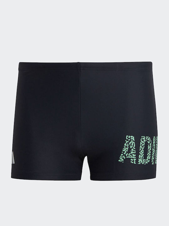Wording Men's Swimwear Shorts Legend Ink / Pulse Mint with Patterns
