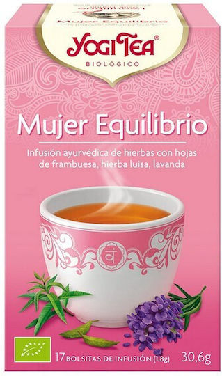 Yogi Tea Women's Balance Μείγμα Βοτάνων 17 Φακελάκια 30.6gr