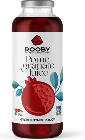 Rooby Χυμός Ρόδι Χωρίς Προσθήκη Ζάχαρης 250ml