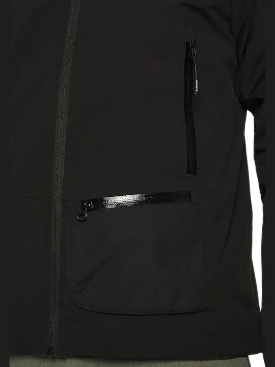Marl Winter Jacket Black