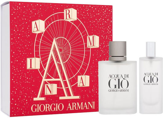 Giorgio Armani Acqua Di Gio Herren Set mit Eau de Toilette 2Stück