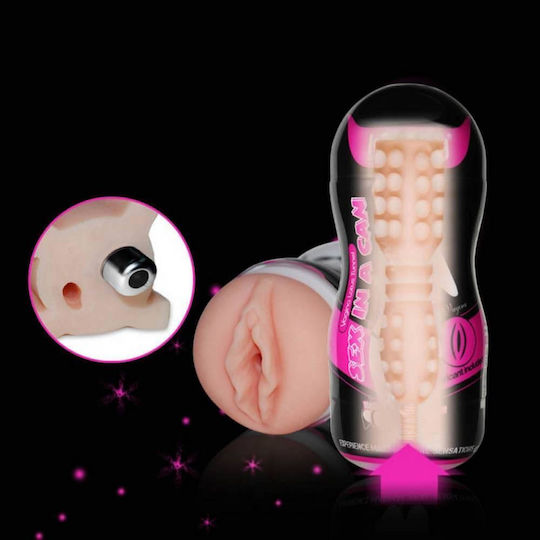 Lovetoy Sex In A Can Vagina Stamina Tunnel Vibrating Masturbator 1buc