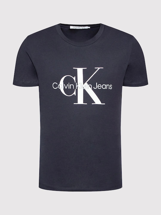 Calvin Klein Monogram Men's T-shirt Dark Blue