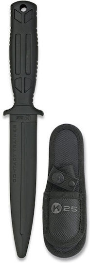 K25 Training Μαχαίρι εκπαίδευσης Μαύρο σε Θήκη