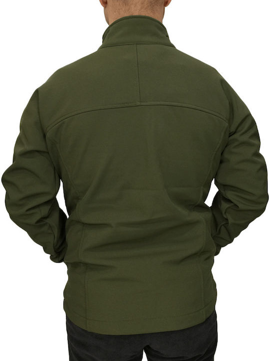 SOFTSHELL JACKET SLIM FIT KHAKI RUDOLPH ROLY (RUDOLPH-38-)