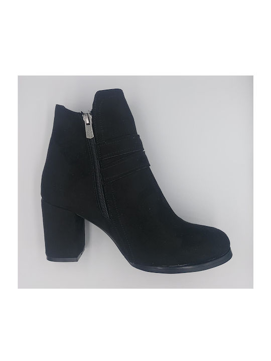 WOMEN'S BOOTS WITH HEEL, CODE: 451-MAYPO