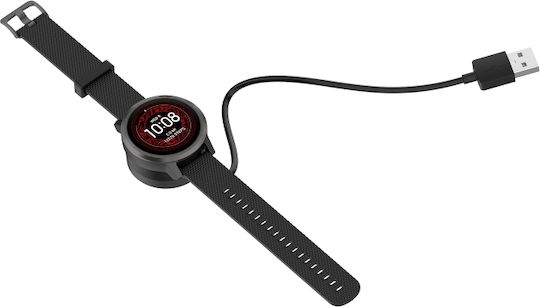 Καλώδιο με Βάση Φόρτισης Μαύρο (Garmin Fenix 7/7S)