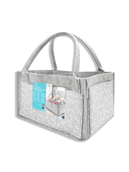 Baby Jem Nursery Storage Basket Gray